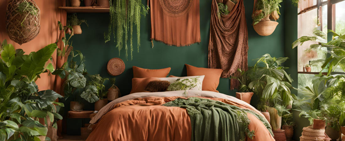 Jungle Boho Bedroom Ideas: Create a Green Oasis with Terracotta Accents