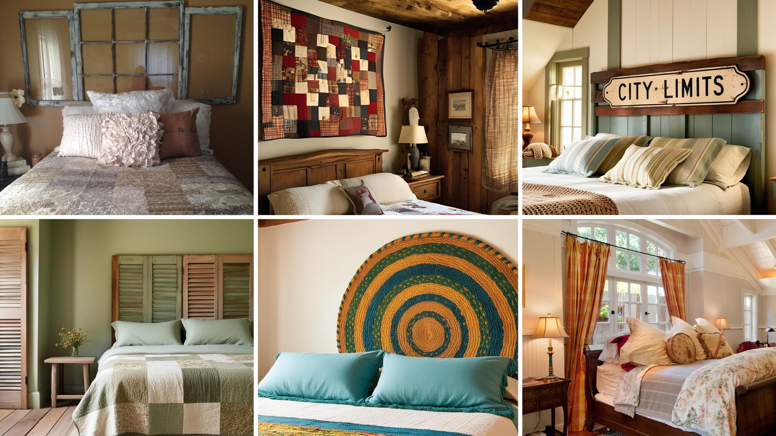 6 Actually Original Country Decor Headboard Alternatives