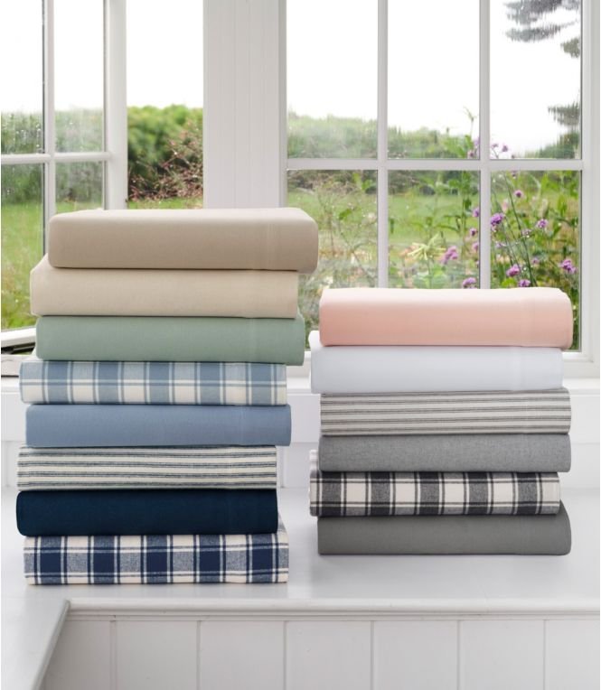 Product image of LL Bean flannel sheets